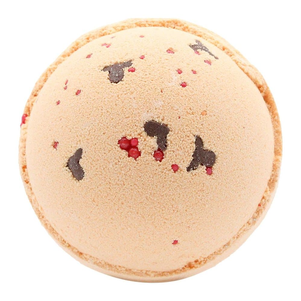 Reindeer and Red Nose toffee and caramel bath bombs, pack of 2
