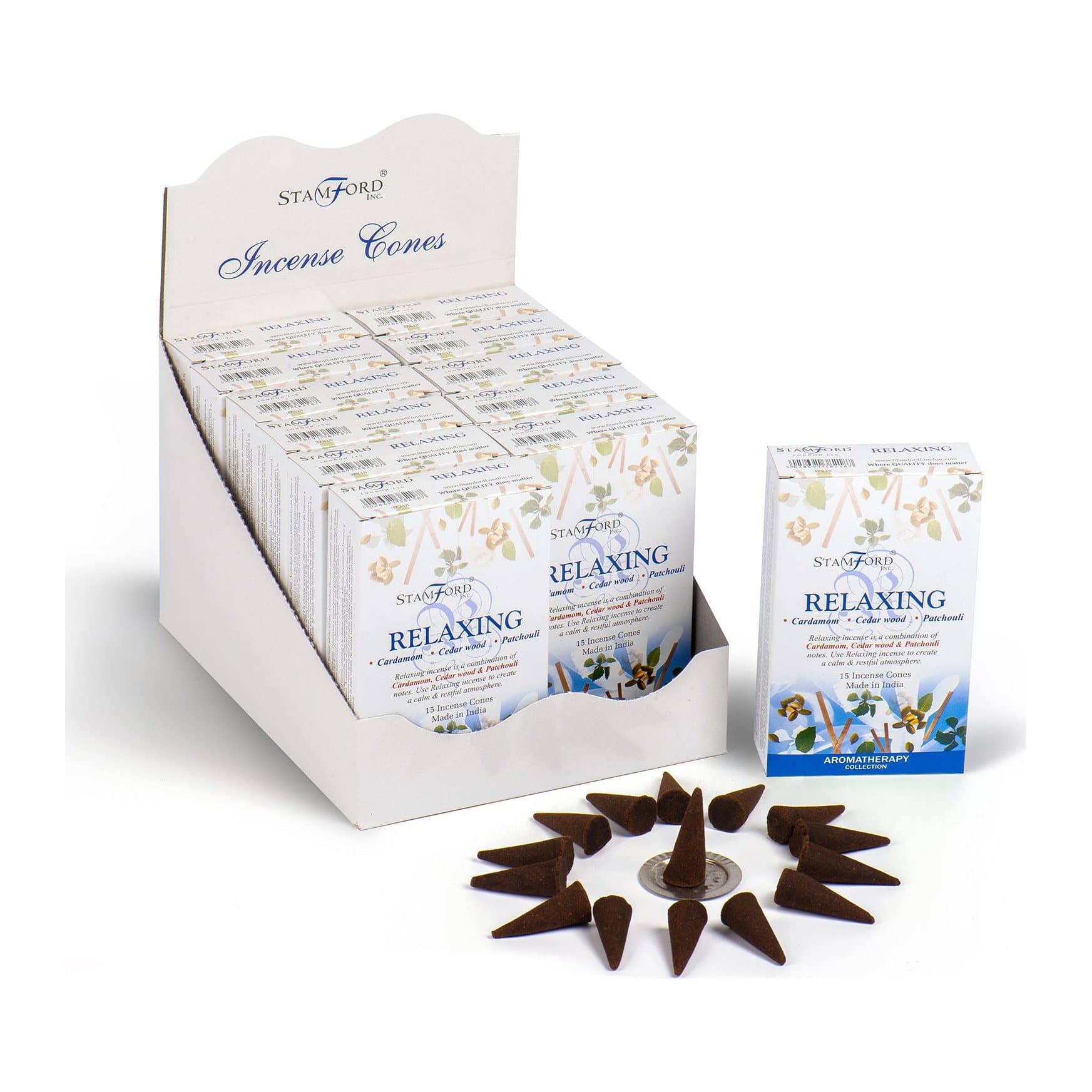 Pack of 2 Stamford Premium Incense Cones