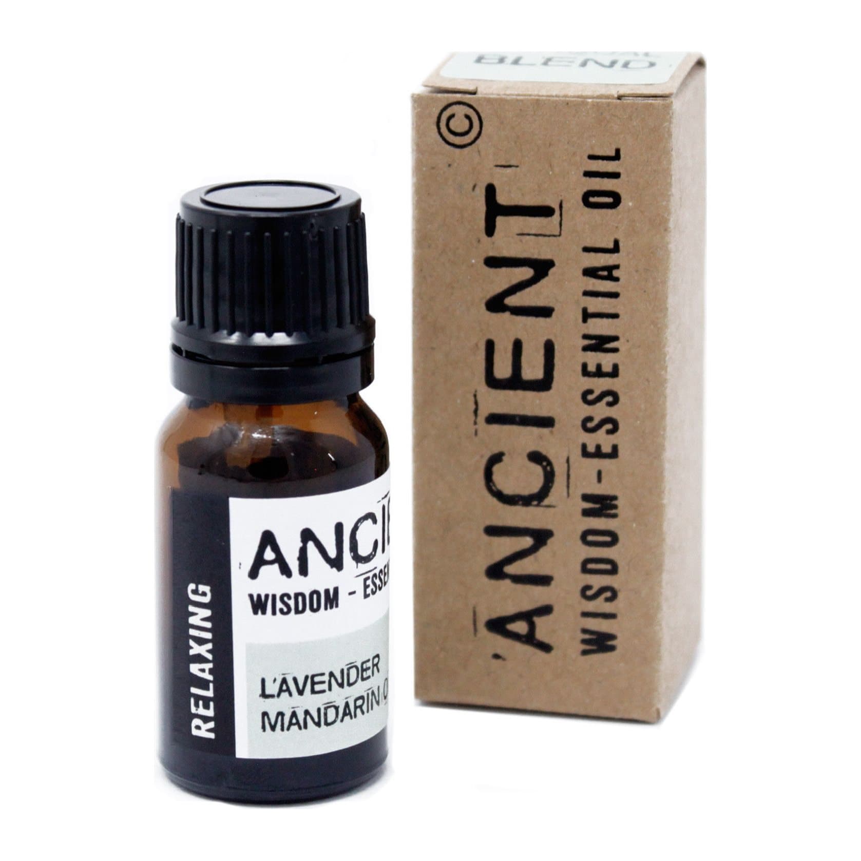 Pack of two boxed 10 ml pure essential oil blends