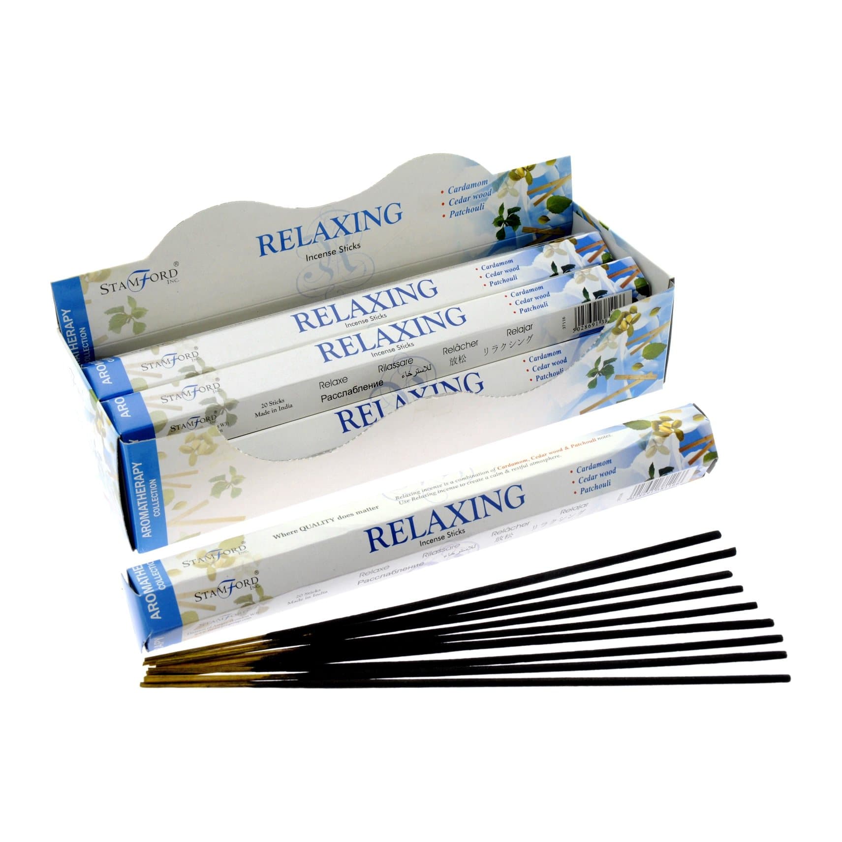 Pack of hexagonal cored incense sticks