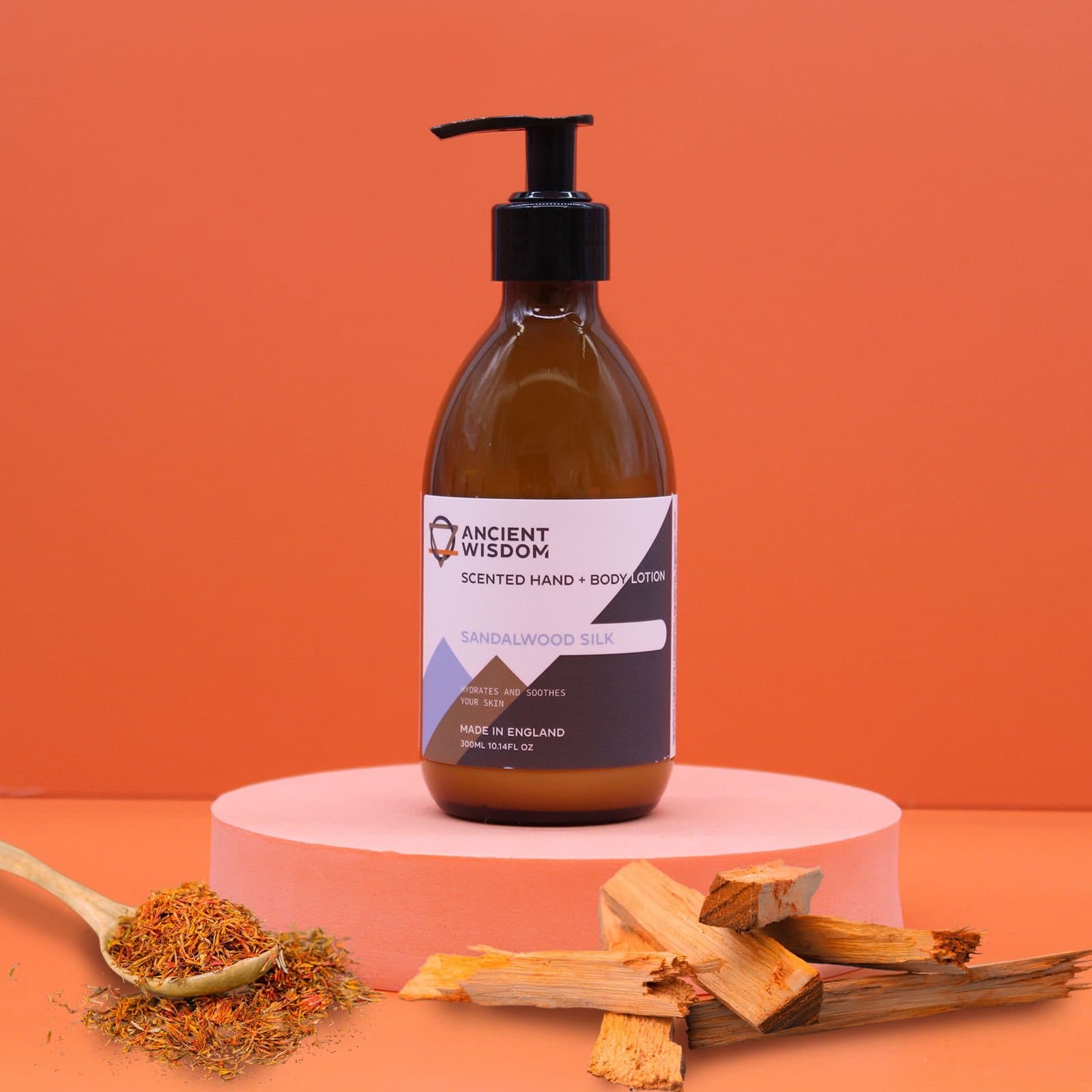 Sandalwood Silk hand and body lotion, 300 ml