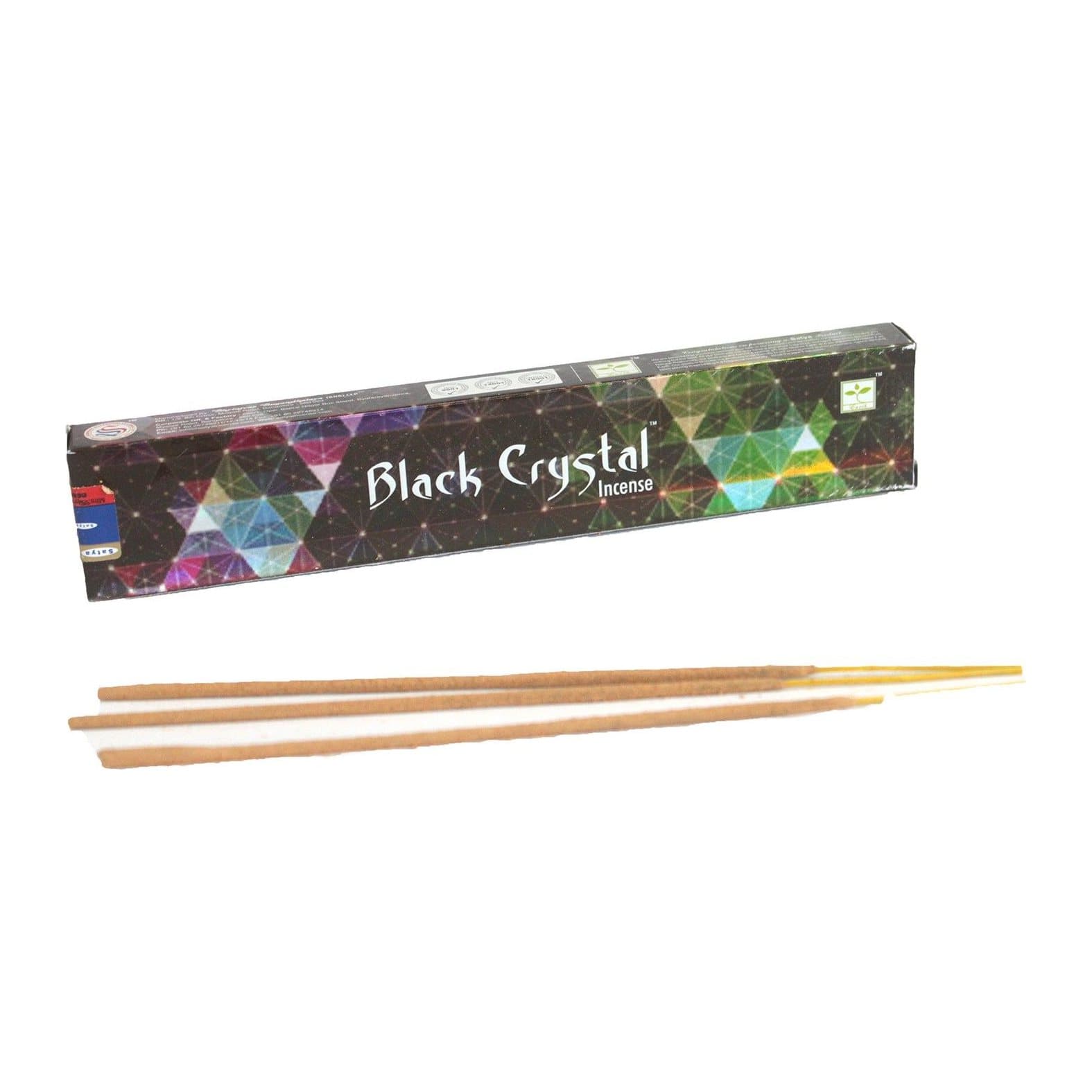 Black Crystal incense 15 g pack in a hologram box