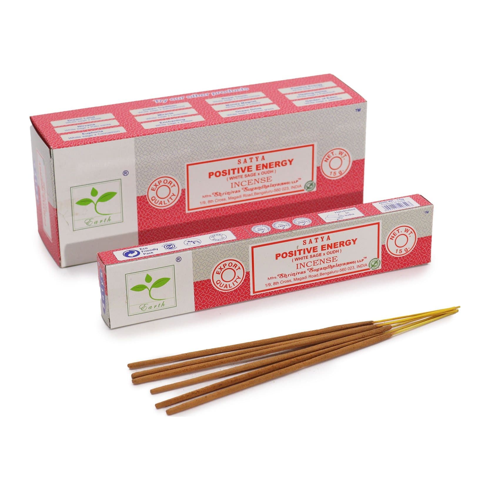 Satya White Sage and Oudh incense sticks 15 g pack