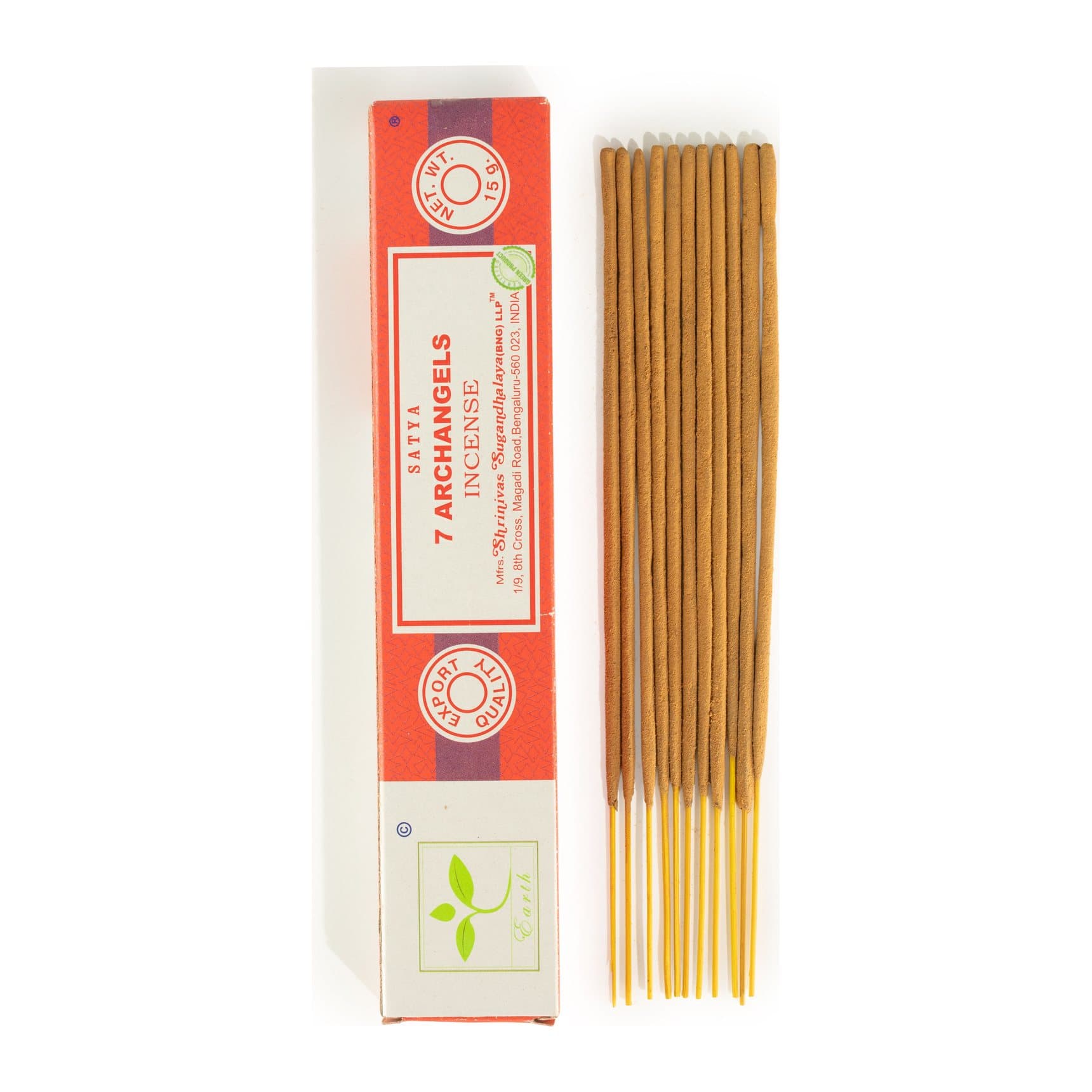 Satya 7 Archangels incense sticks, pack of 3