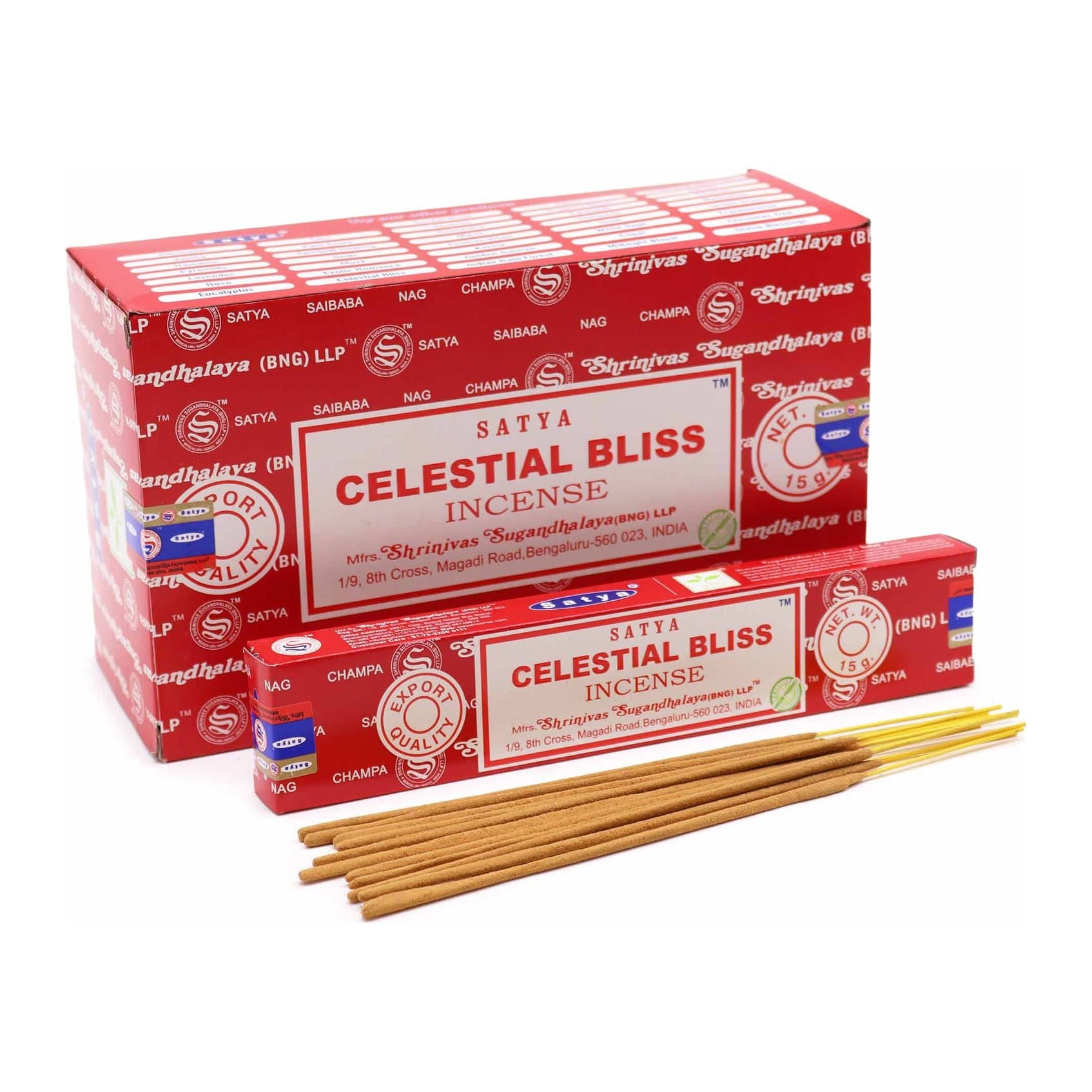 Satya Celestial Bliss incense sticks, pack of 2