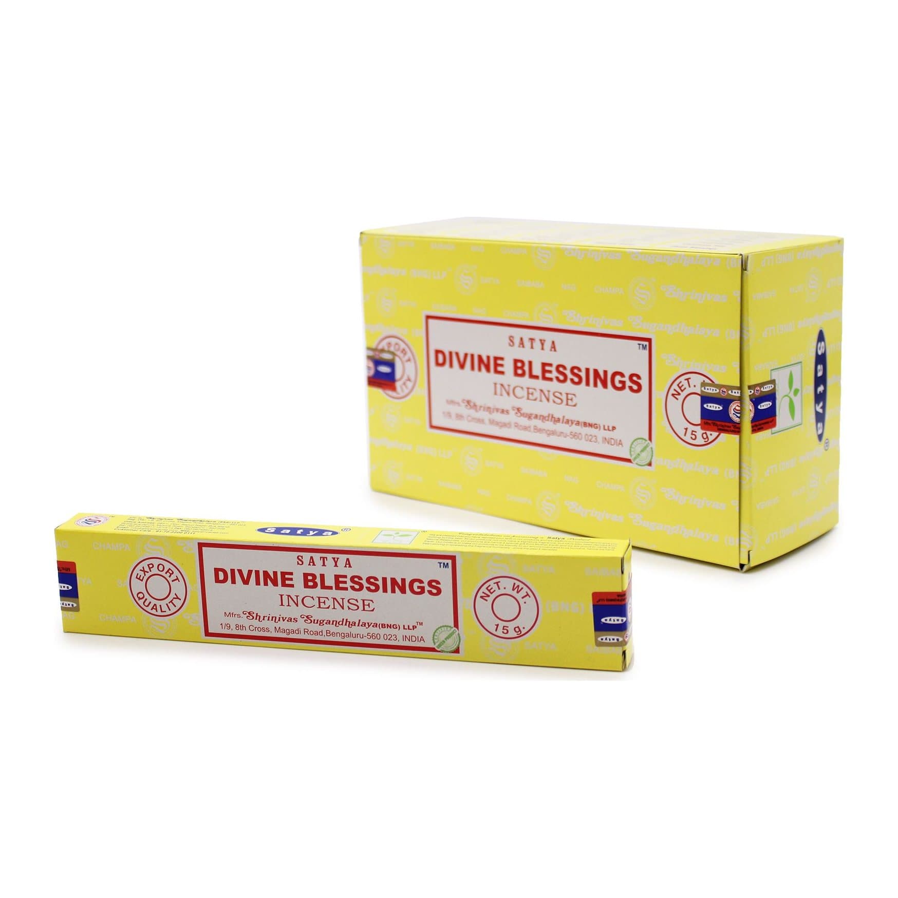 Satya Divine Blessing incense sticks, pack of 2