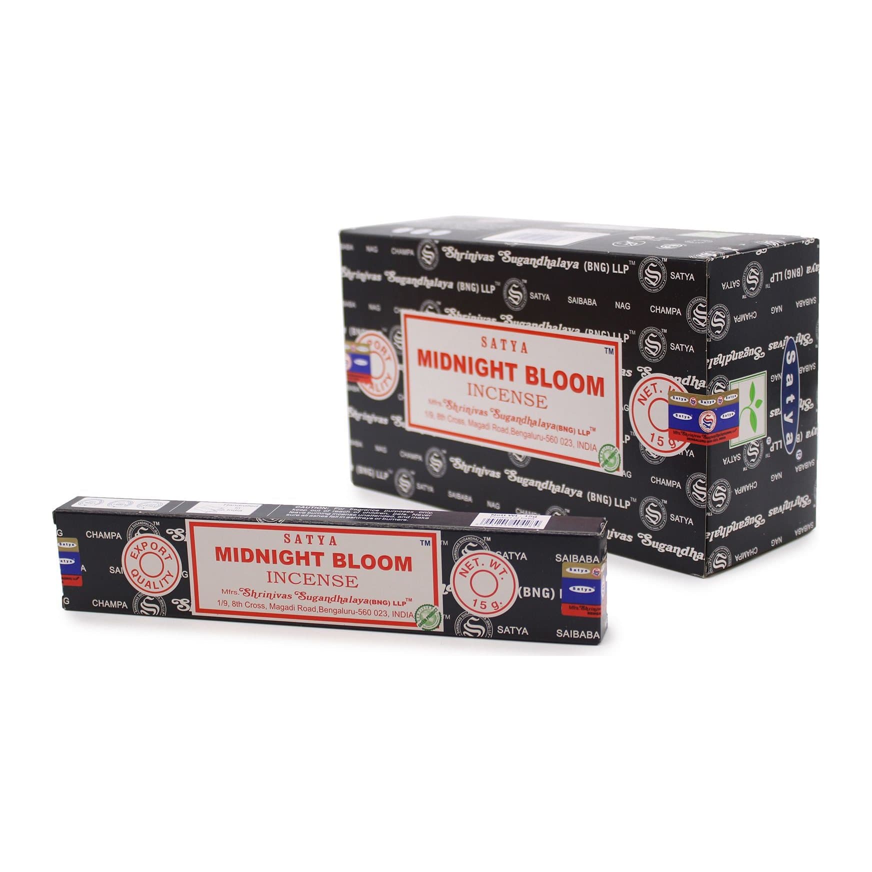 Midnight Blossom incense sticks, pack of 2