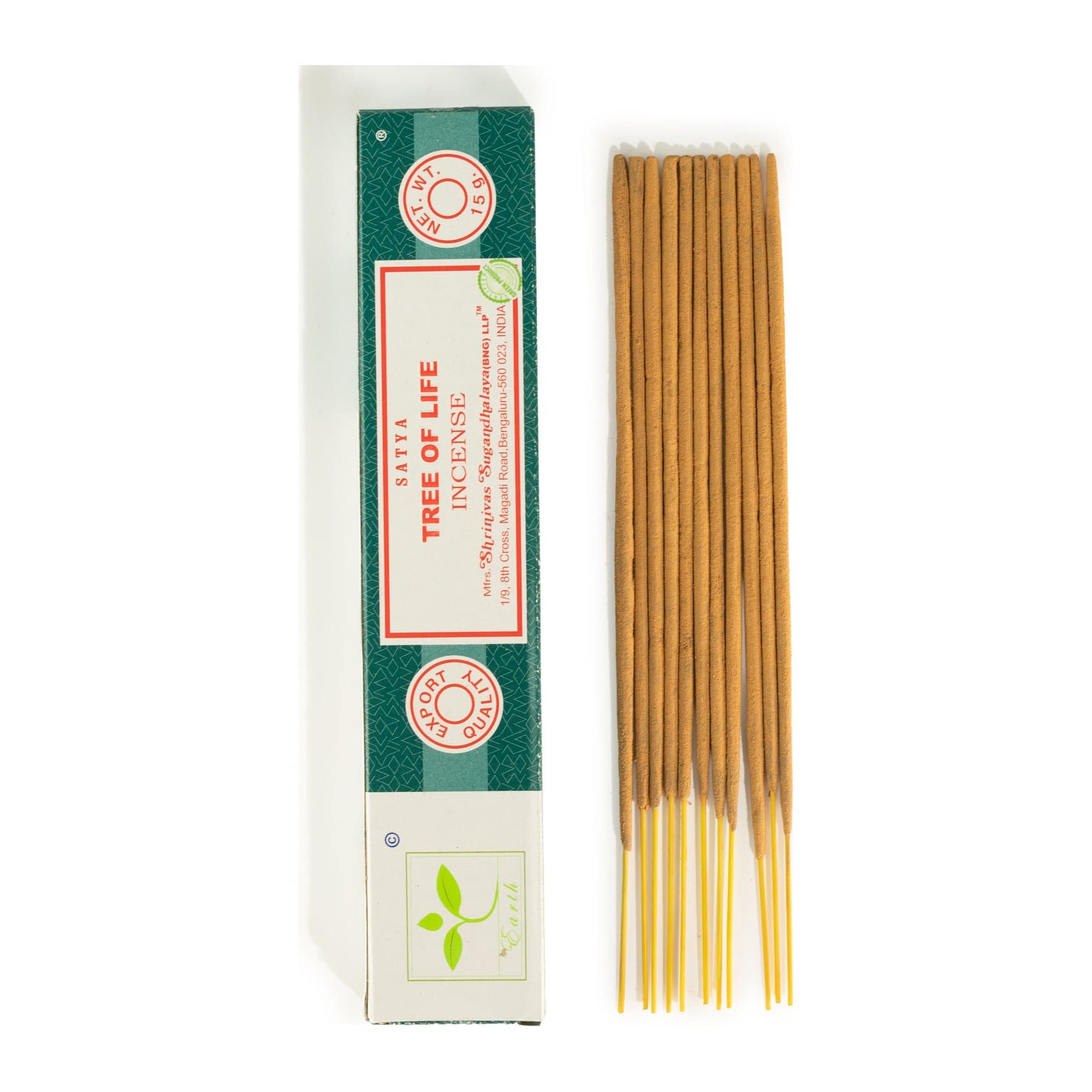 Satya Tree of Life incense, pack of 3