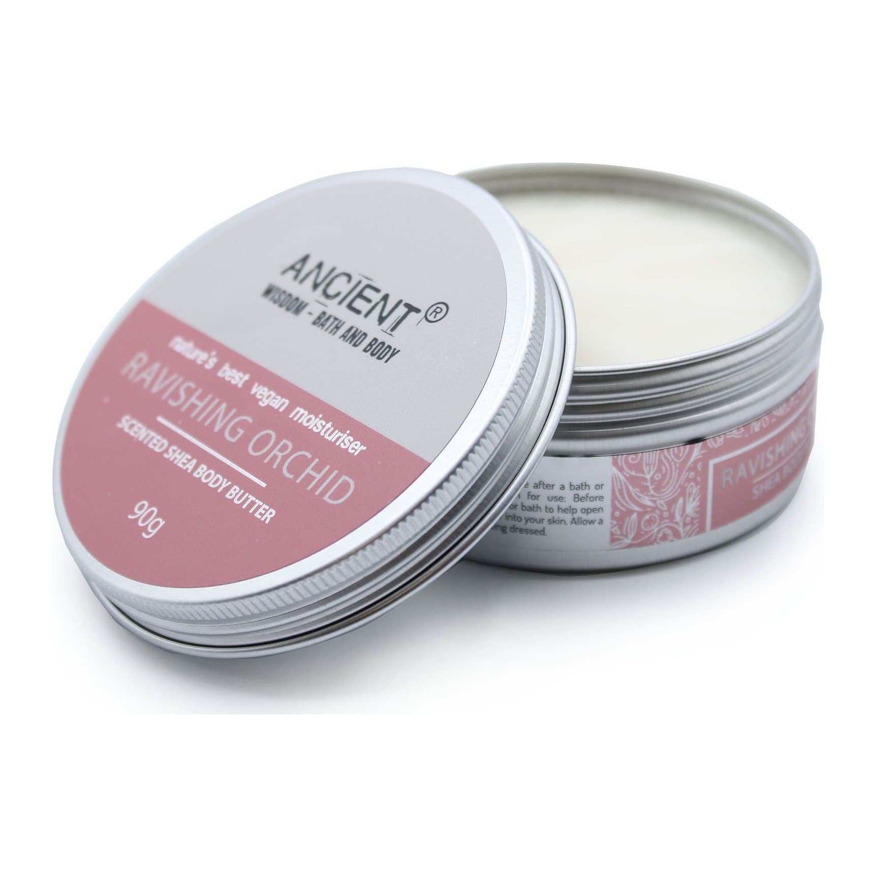 Ravishing Orchid scented shea body butter, 90 g