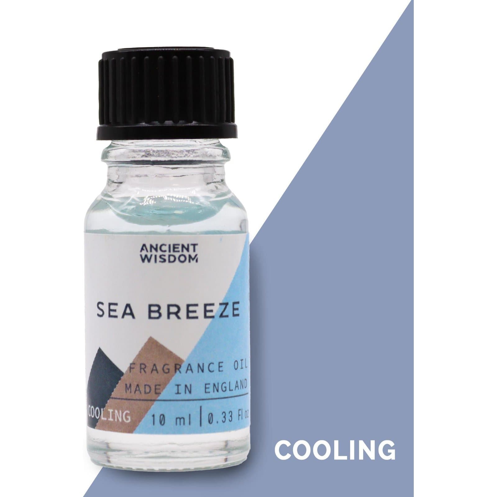 Two 10 ml Sea Breeze fragrance oils