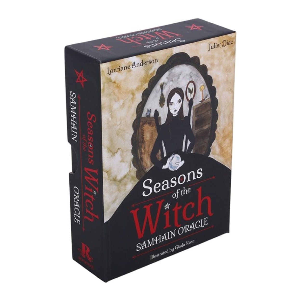 Seasons of the Witch Yule oracle cards with 44 messages