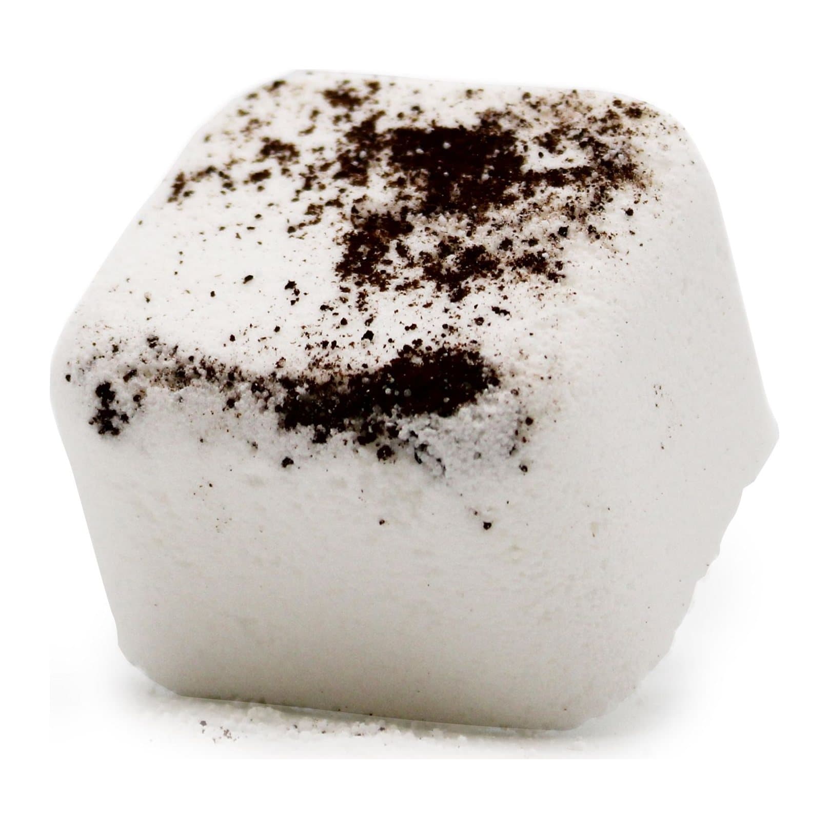 Set of six peppermint, lemon and ginger shower steamers finished with coffee seed powder