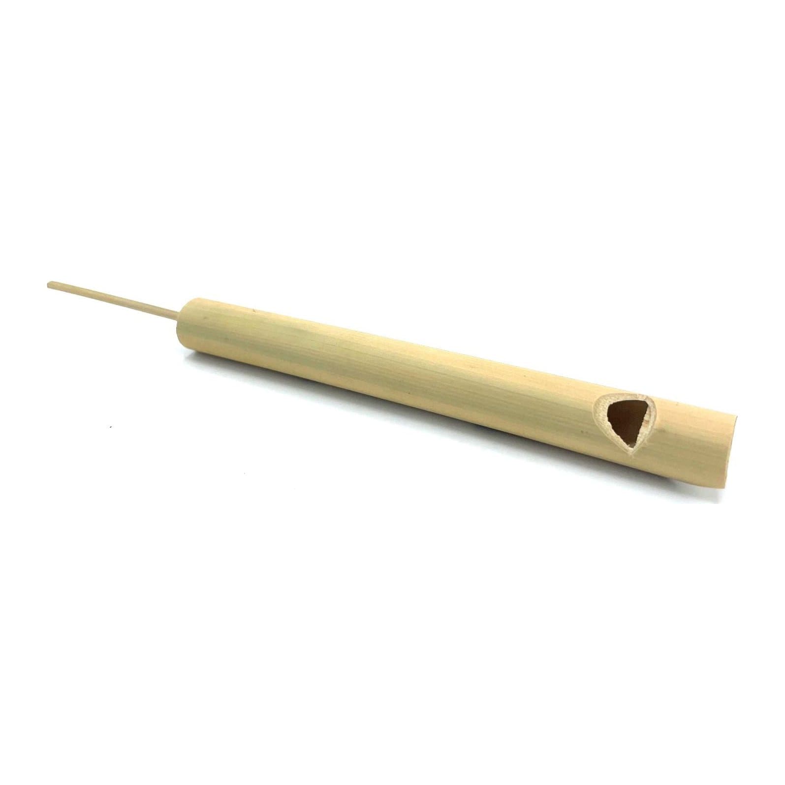 Pack of five bamboo bird whistles