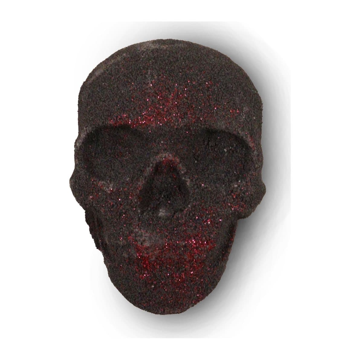 Skull-shaped Halloween bath bomb, pack of 3