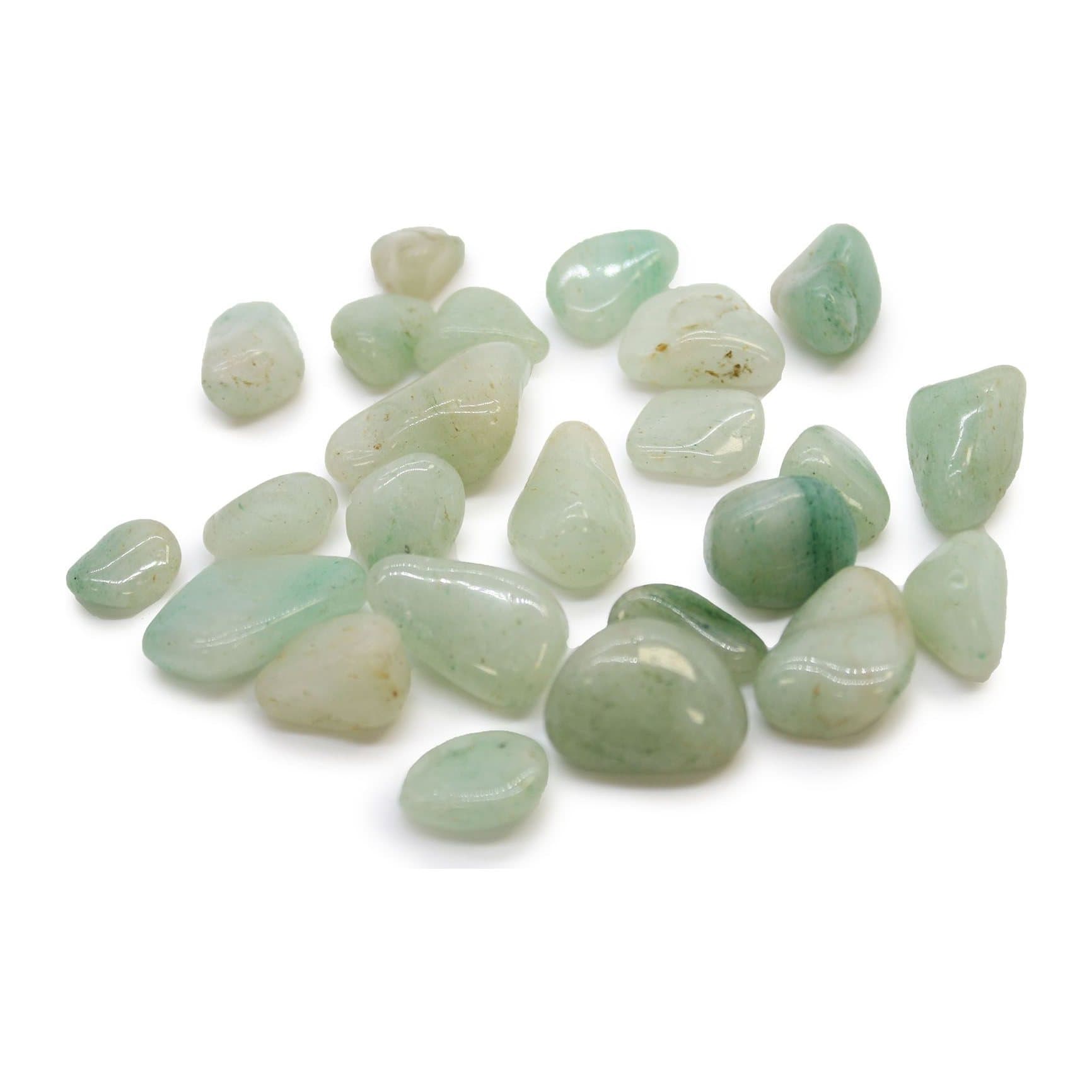 Pack of 2 aventurine tumble stones, Small African range