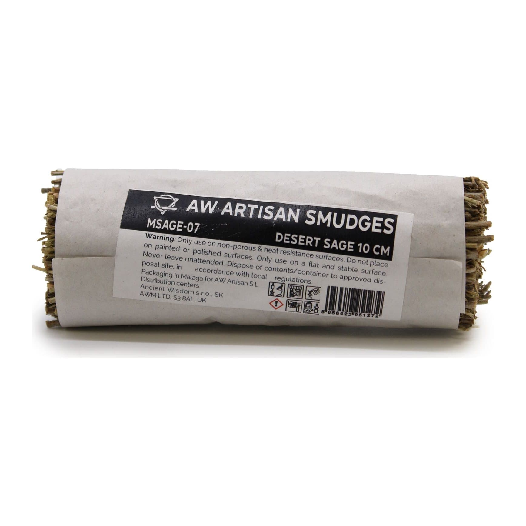 Desert sage smudge stick, 10 cm, individually wrapped