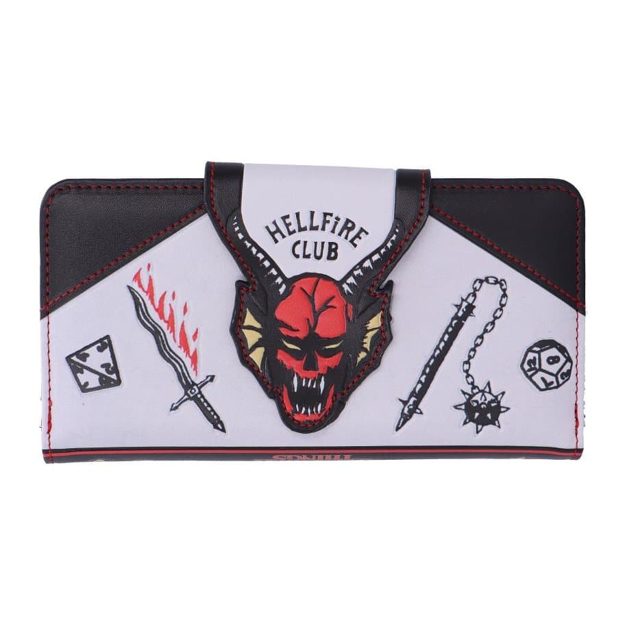 Stranger Things Hellfire Club embossed purse