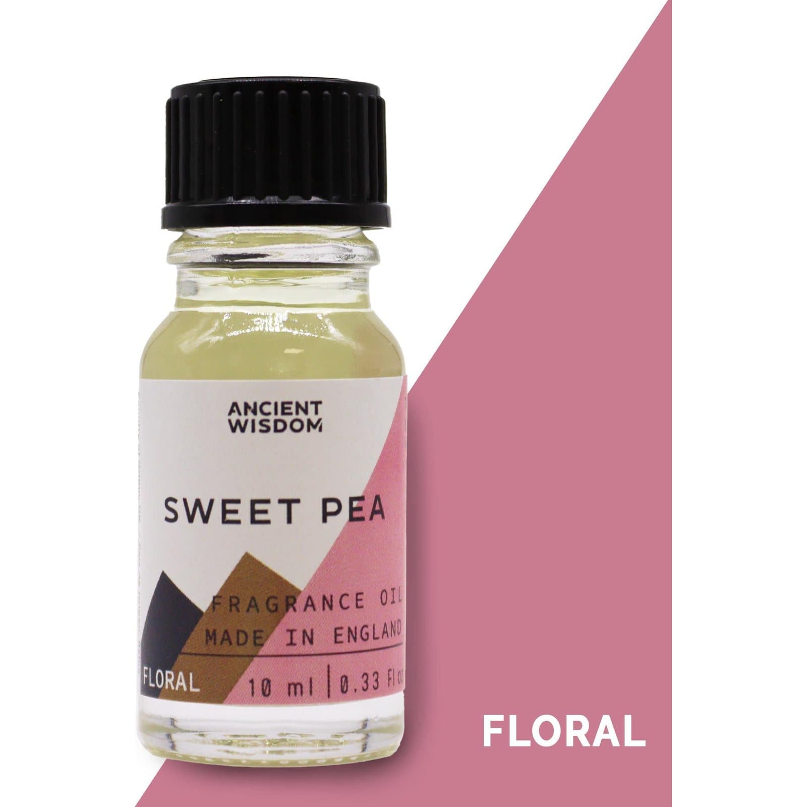 Sweet Pea Fragrance Oil, pack of two 10 ml oils from the Ancient Wisdom range