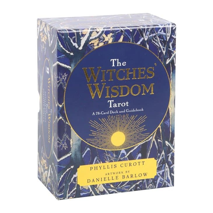 Witches' Wisdom Tarot Cards Standard Edition deck with its picture box