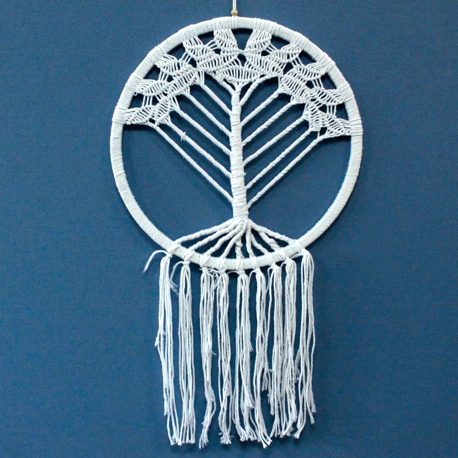 Huge macrame tree of life dreamcatcher with long hanging lengths