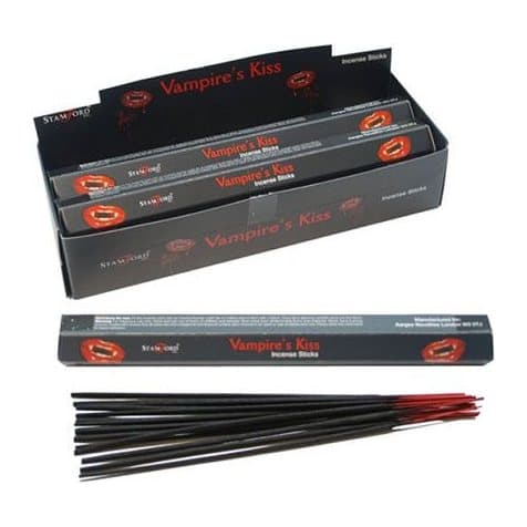 Vampire's Kiss black incense sticks, pack of 2