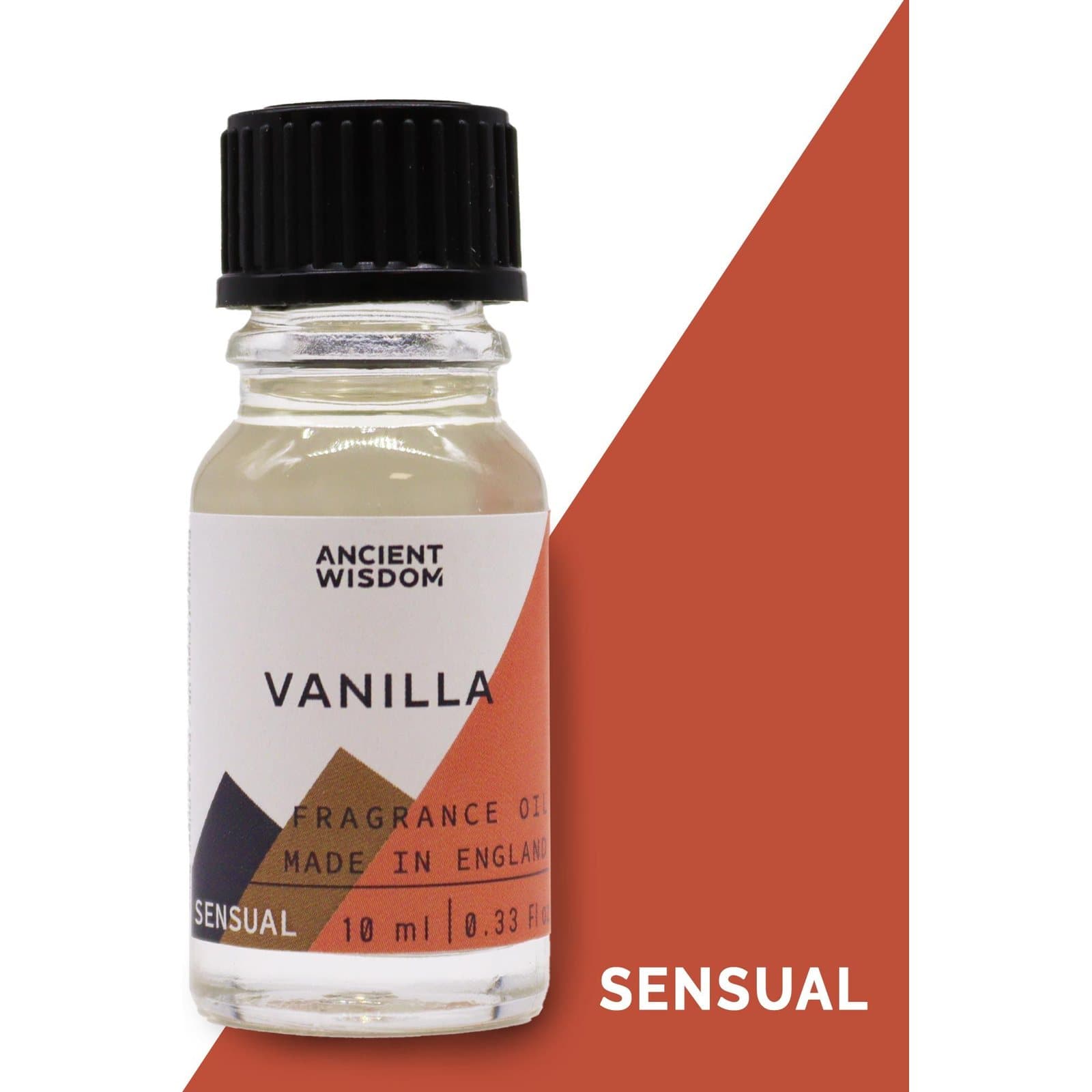 Two 10 ml bottles of vanilla fragrance oil