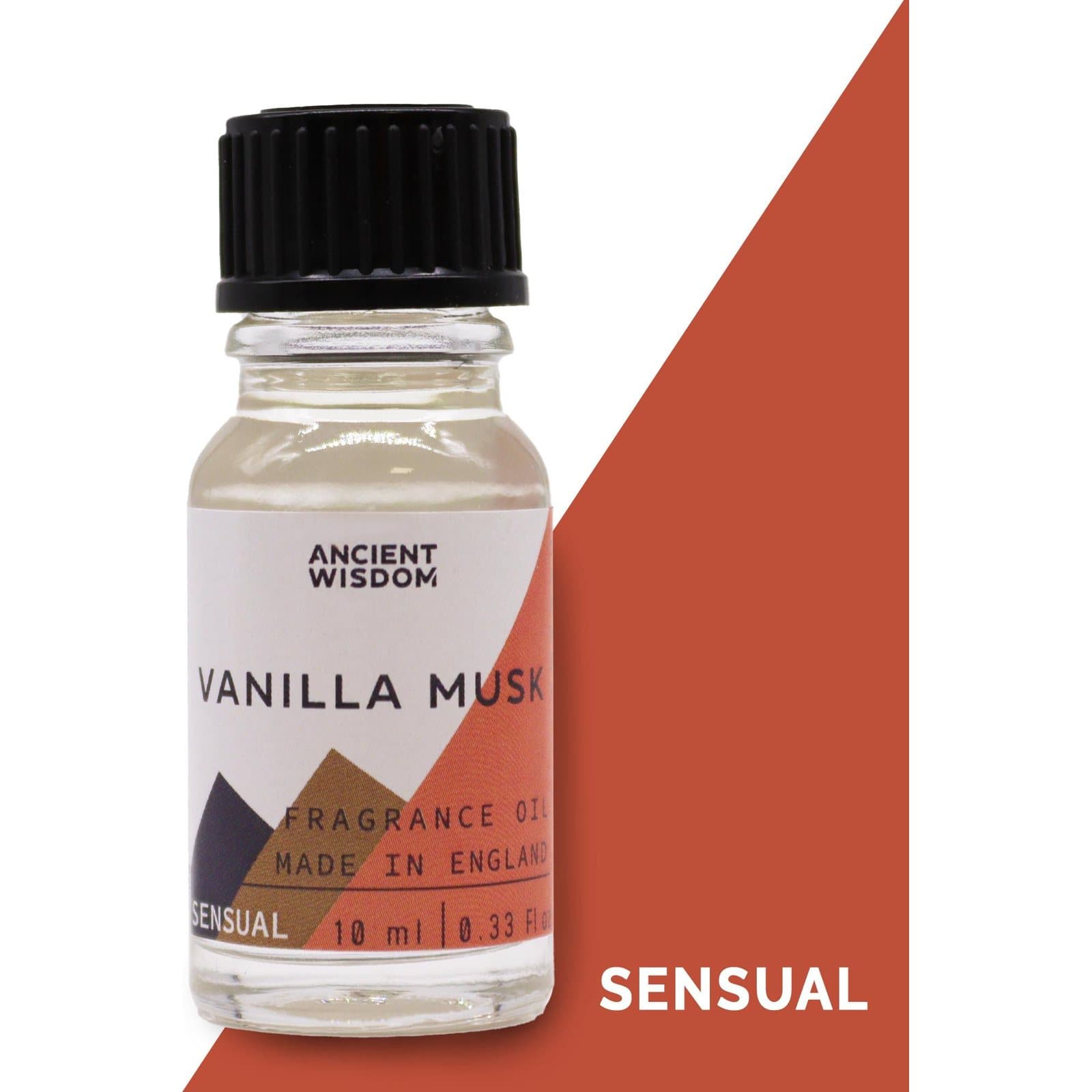 Vanilla musk fragrance oil, pack of 2