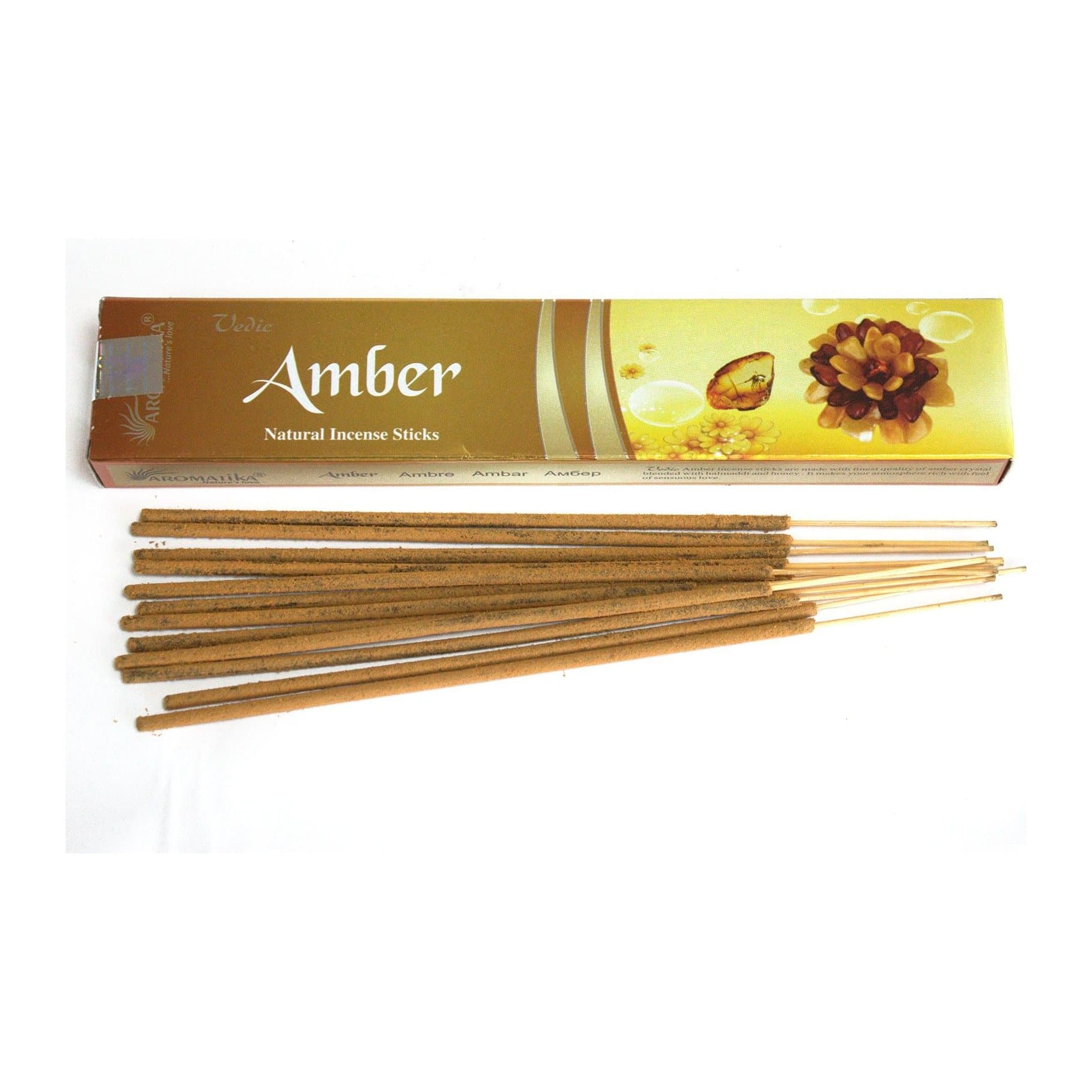 Amber Vedic masala incense sticks, pack of 5 boxes