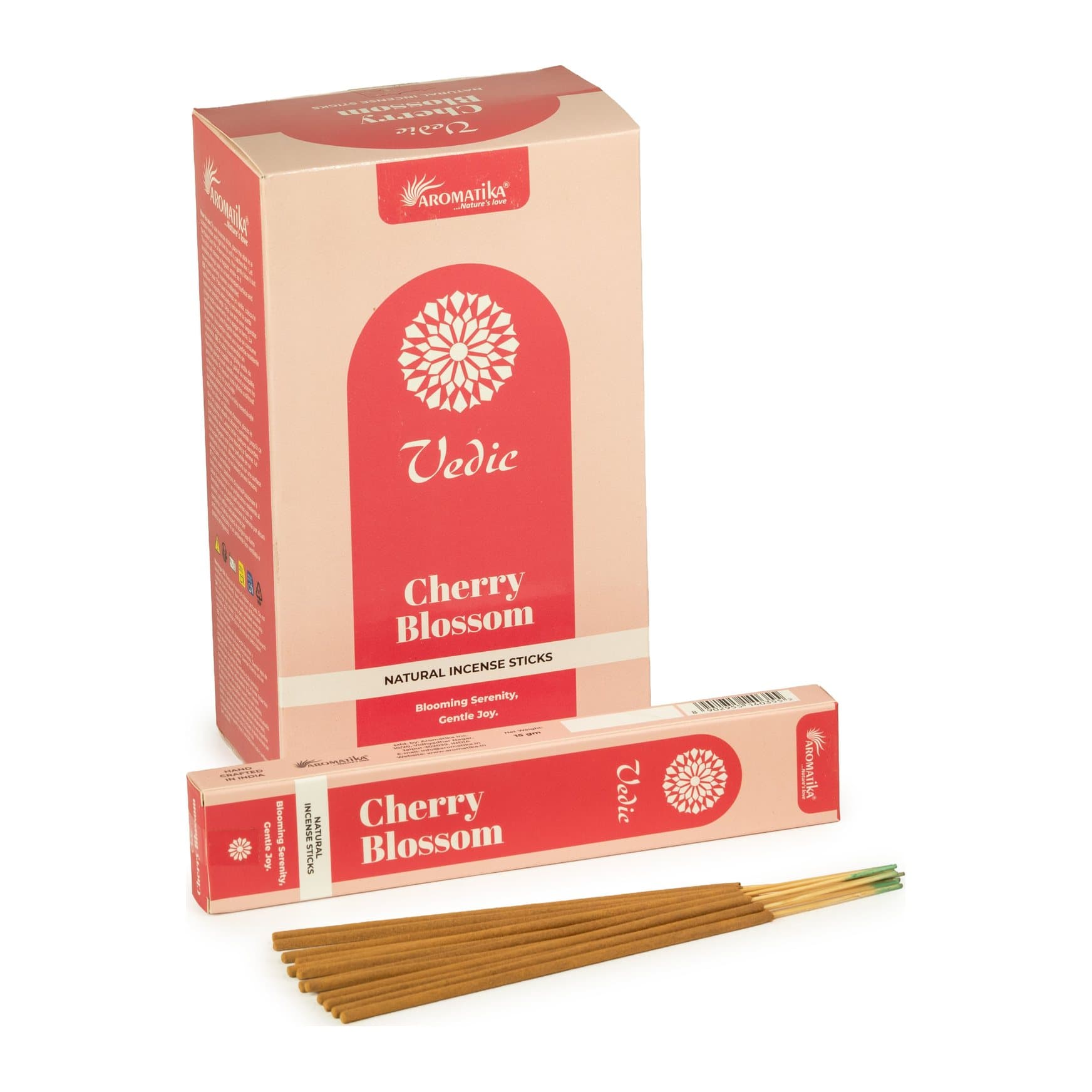 Pack of cherry blossom Vedic incense sticks