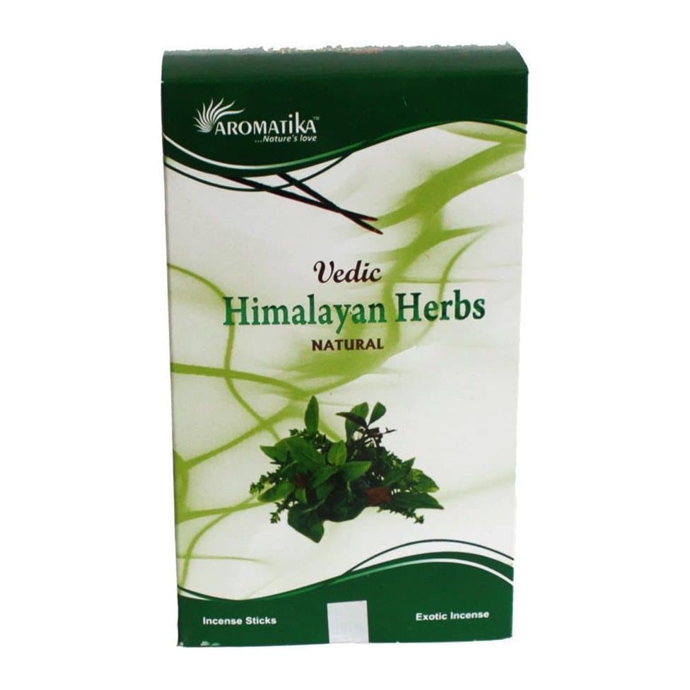Vedic masala incense sticks, pack of five boxes