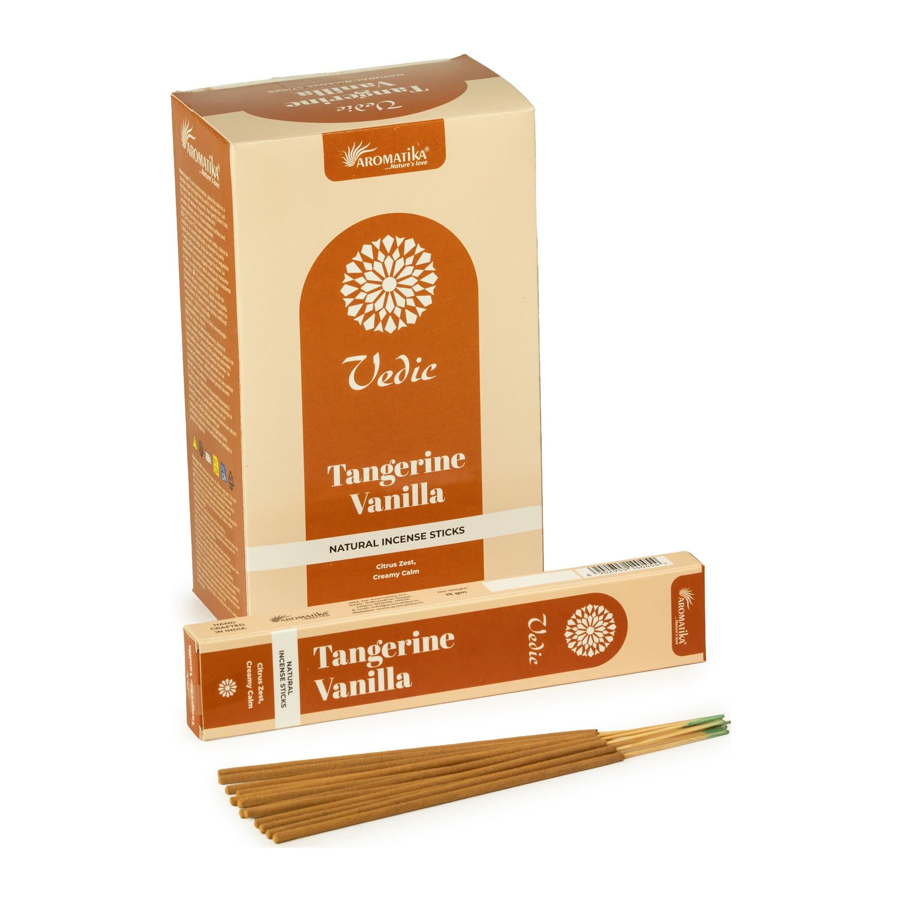 Tangerine vanilla incense sticks