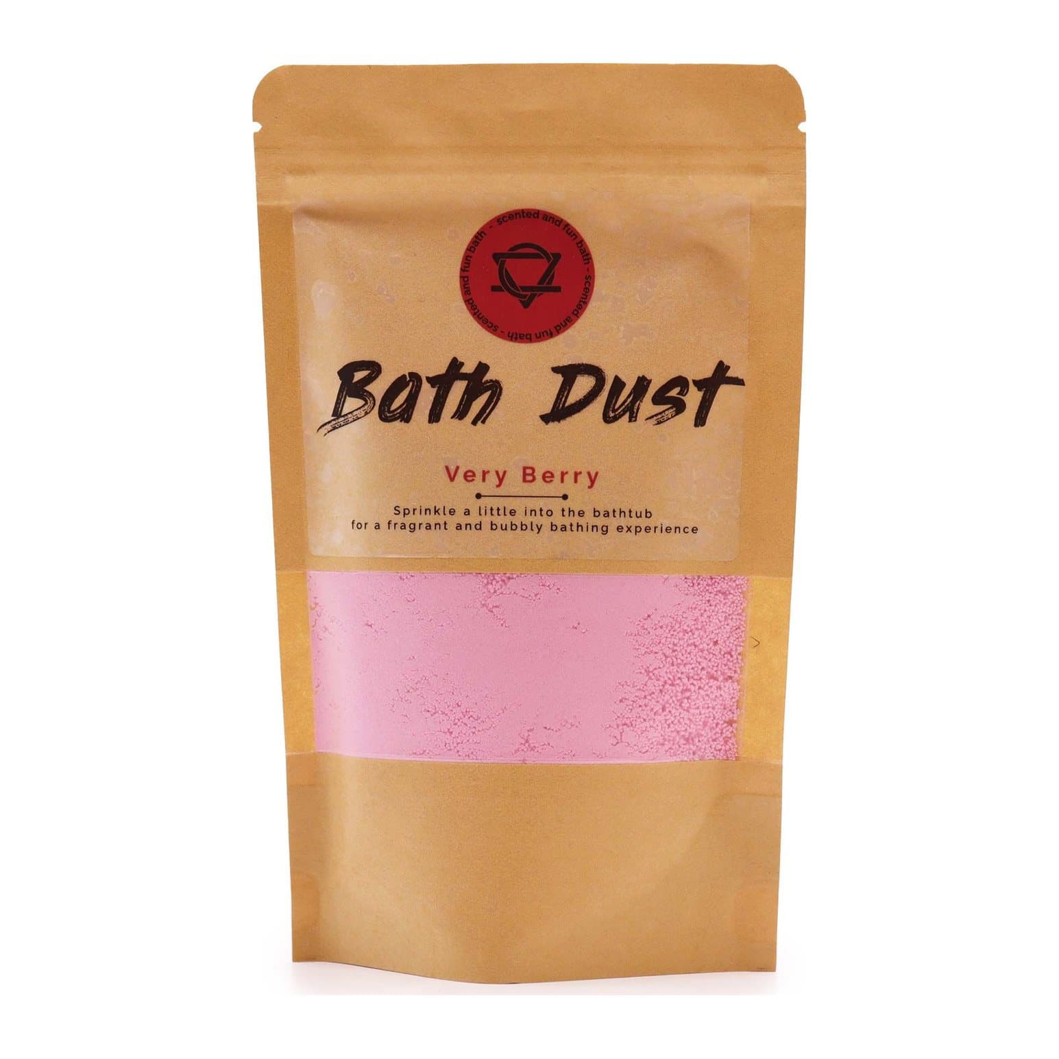 Very Berry bath dust, pack of two 190 g packs