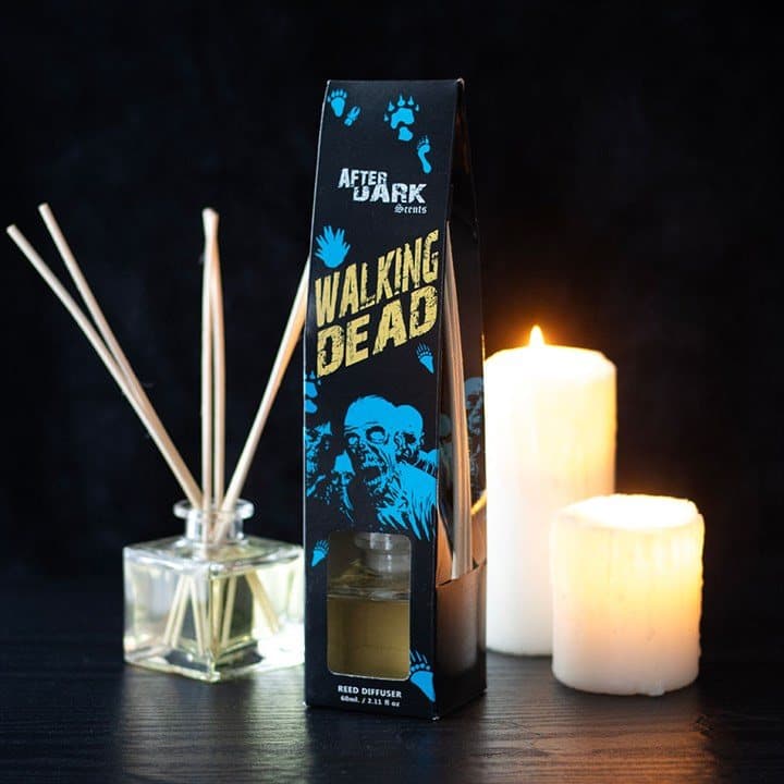 Walking Dead reed diffuser with colour cardboard box