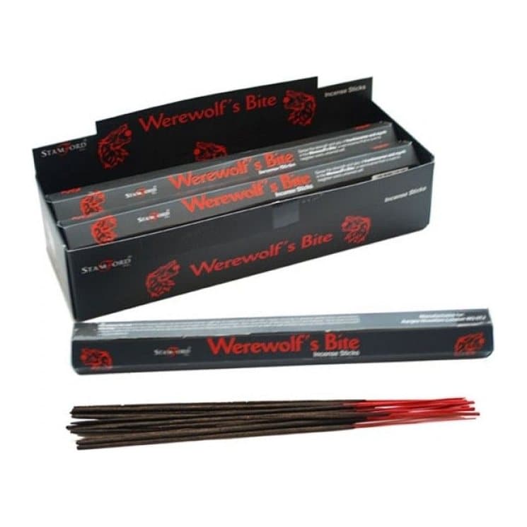 Werewolf's Bite black incense sticks, pack of 2
