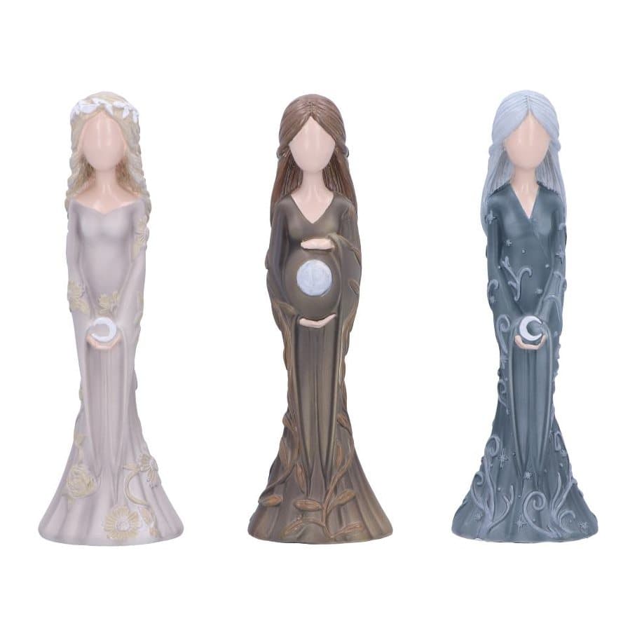 Maiden, Mother and Crone Wiccan figurines