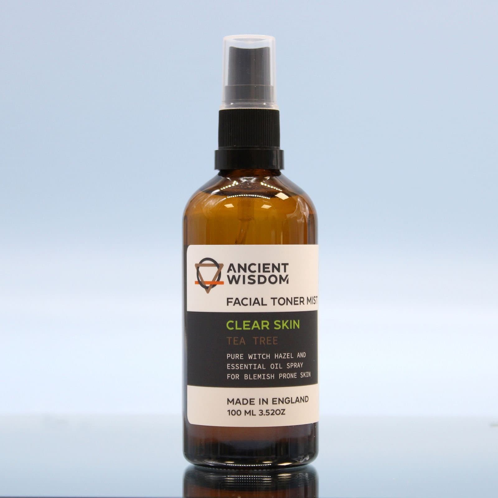 100 ml witch hazel facial toner mist with tea tree