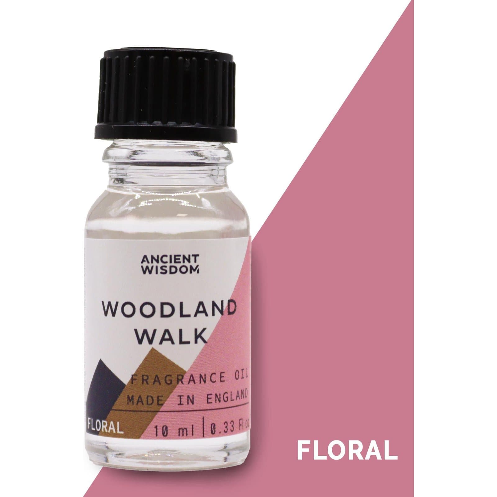 Woodland Walk fragrance oil, pack of two 10 ml bottles