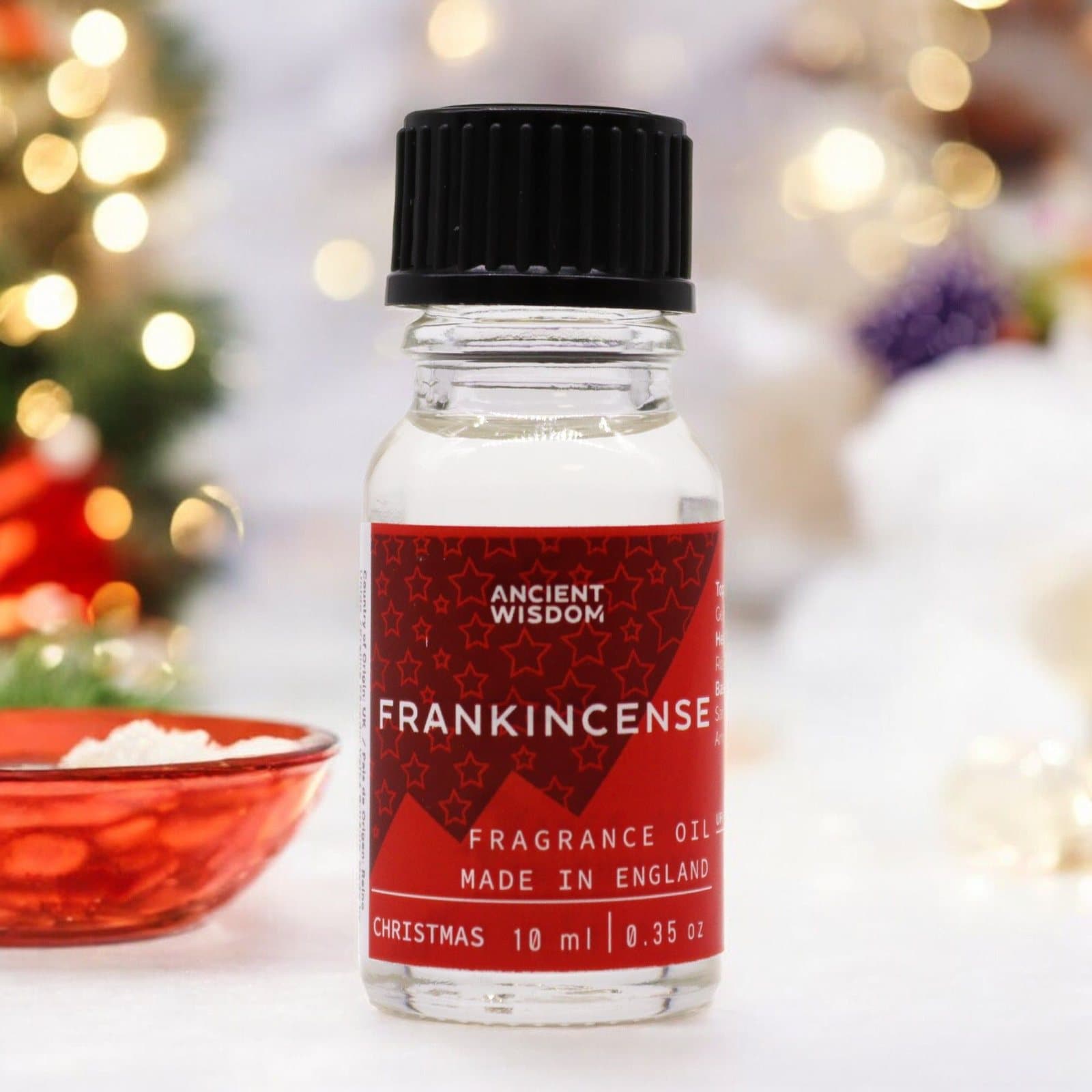 Pack of two Xmas Frankincense fragrance oils, 10 ml each