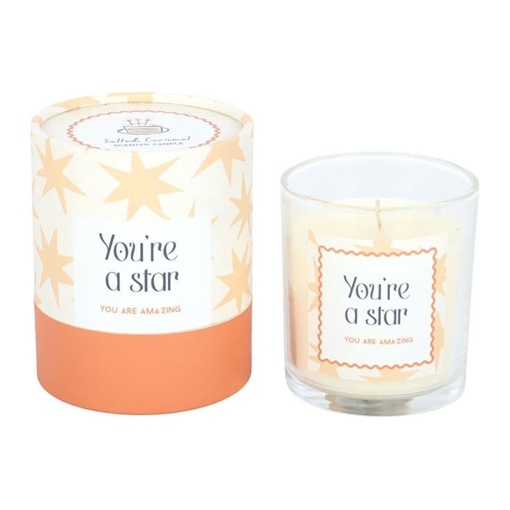 You're a Star salted caramel candle